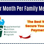 $292 Per Month Per Family Member