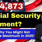 $4,873 Social Security Payment