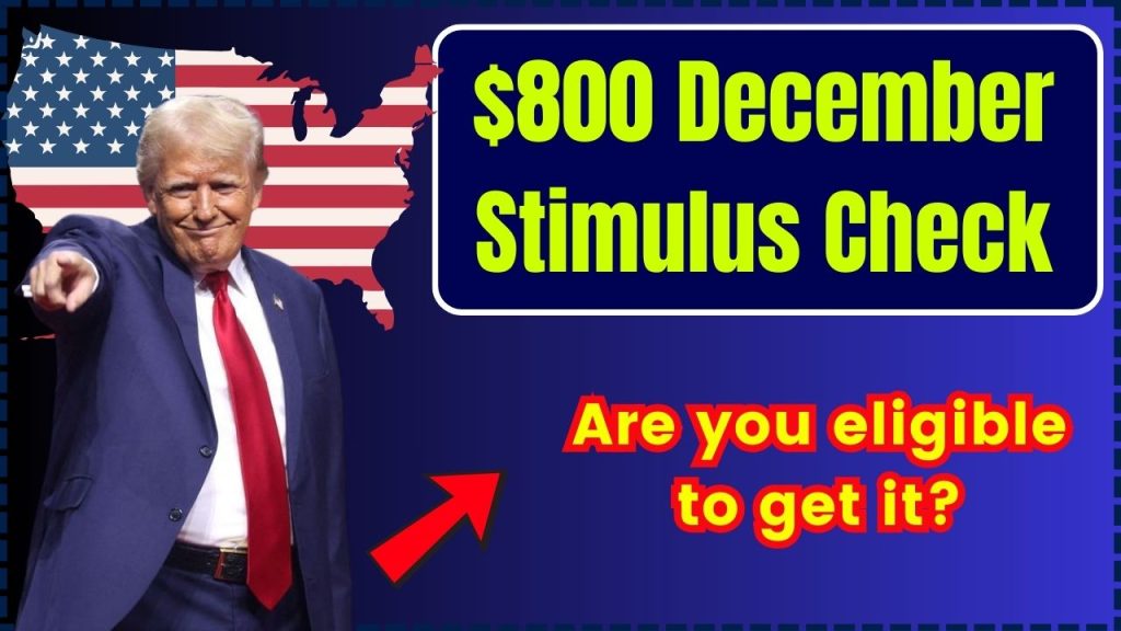 $800 December Stimulus Check