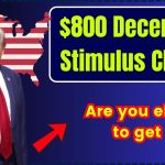 $800 December Stimulus Check