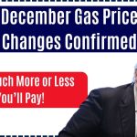 December Gas Price Changes Confirmed