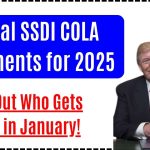 Final SSDI COLA Payments for 2025