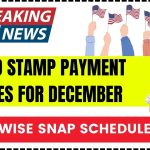 Food Stamp Payment Dates for December 2024