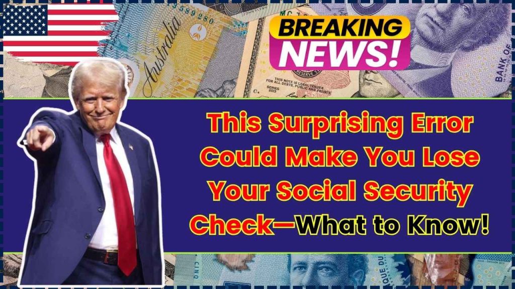 This Surprising Error Could Make You Lose Your Social Security Check—What to Know!