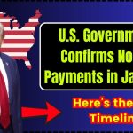 U.S. Government Confirms No SSI Payments in January