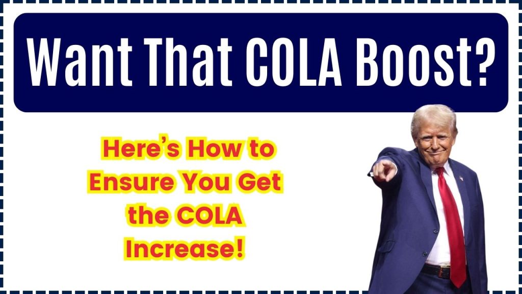 Want That COLA Boost