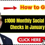 $1000 Monthly Social Security Checks in January 2025