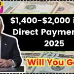 $1,400-$2,000 in 4th Direct Payments in 2025