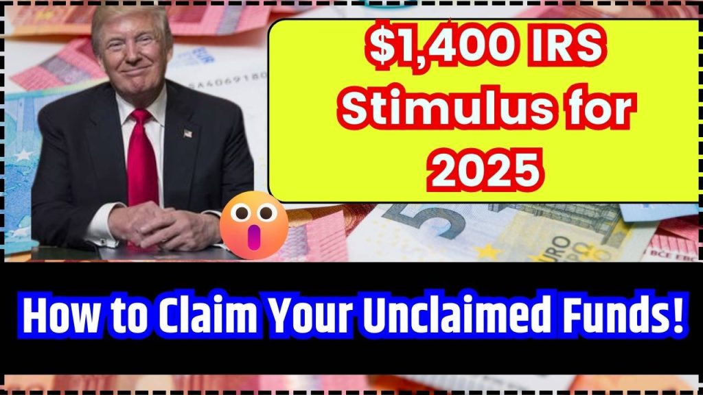 $1,400 IRS Stimulus for 2025