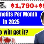 $1,790+$943 OAS Benefits Per Month in 2025