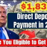 $1,832 Direct Deposit Payment in 2025