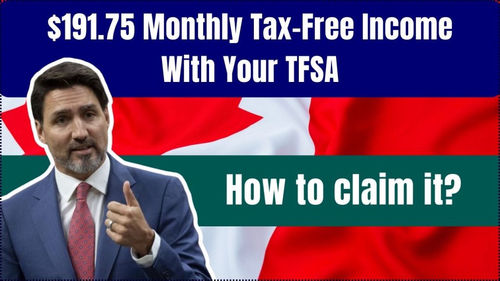 $191.75 Monthly Tax-Free Income With Your TFSA