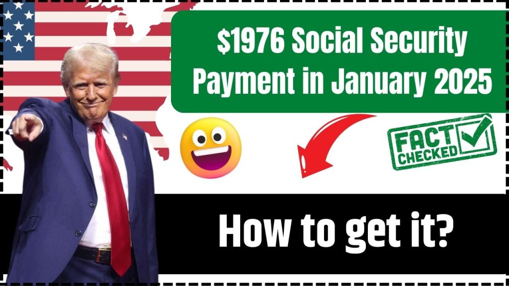 $1976 Social Security Payment in January 2025