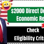 $2000 Direct Deposit Economic Relief In January 2025