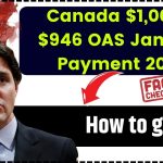 Canada $1,000 + $946 OAS January Payment 2025