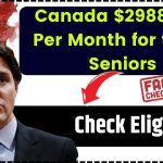 Canada $2988 OAS Per Month for these Seniors