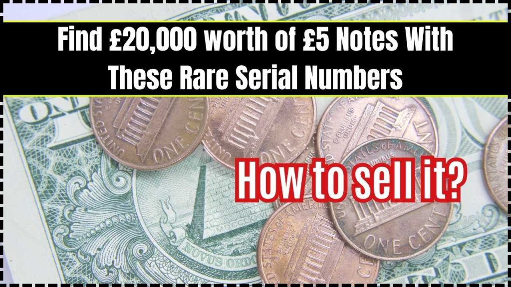 Find £20,000 worth of £5 Notes With These Rare Serial Numbers How to sell it