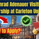 Konrad Adenauer Visiting Scholarship at Carleton University 2025