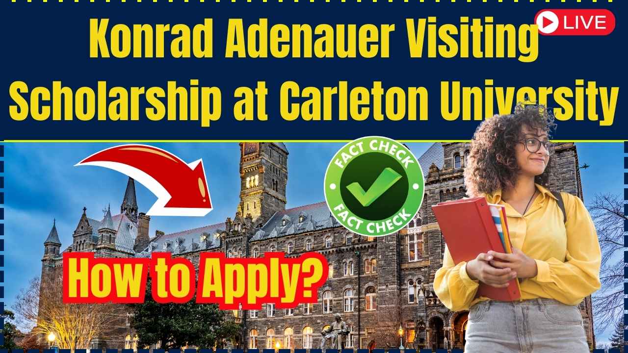 Konrad Adenauer Visiting Scholarship at Carleton University 2025