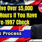 Receive Over $5,000 Within Hours If You Have A Pre-1997 Check