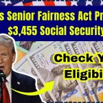 Trump’s Senior Fairness Act Promises $3,455 Social Security Boost