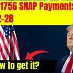 USDA $1756 SNAP Payments from Jan. 12-28